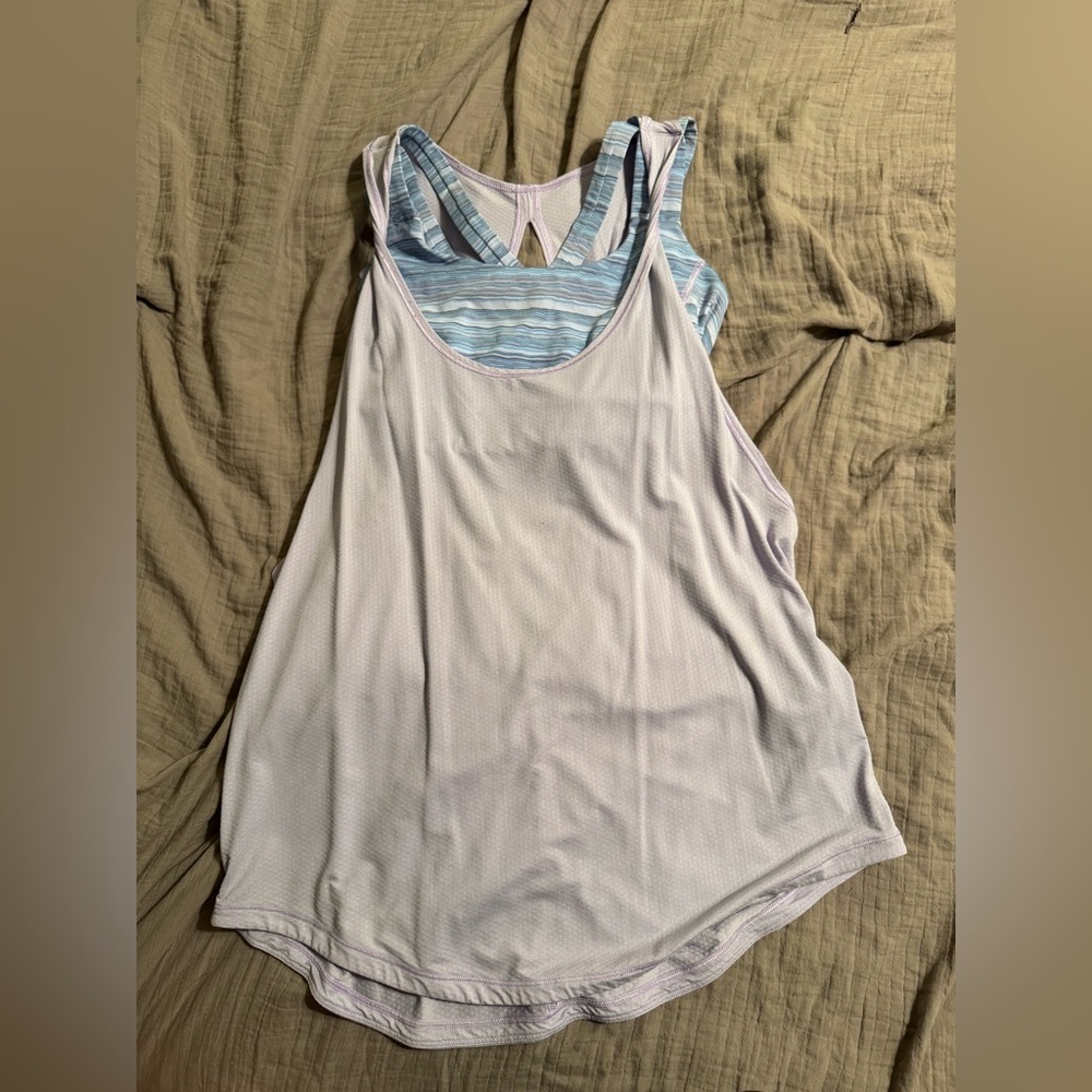Lululemon 2 in 1 tank top